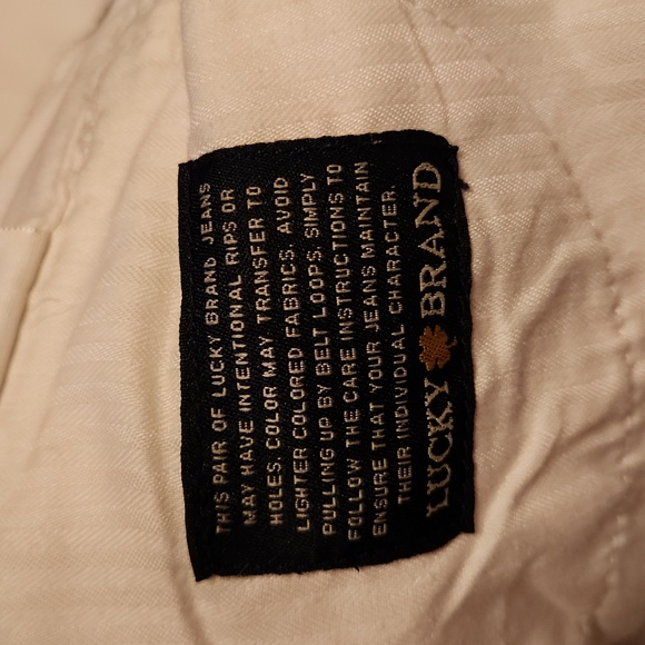 Lucky Brand White Charlie Capri - Picture 7 of 10